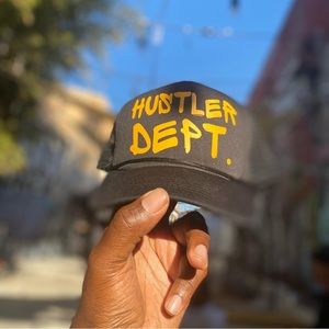 “HUSTLER DEPT.” Trucker Hats.